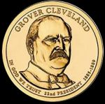 2012 $1 GROVER CLEVELAND - D